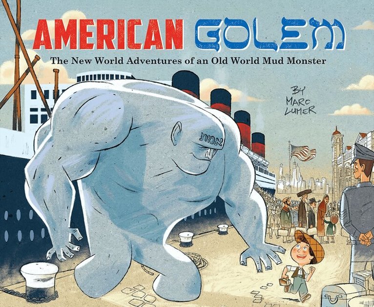 Marc Lumer - American Golem, Inbunden