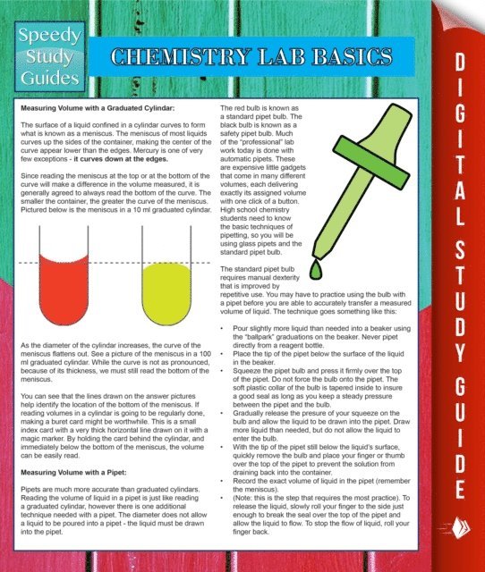 MDK Publishing - Chemistry Lab Basics (Speedy Study Guides), E-bok. Tillgänglighet: Lägg i varukorg