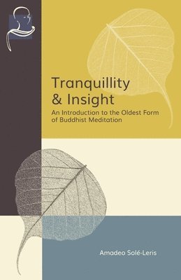 Amadeo Solé-Leris - Tranquillity & Insight, Häftad