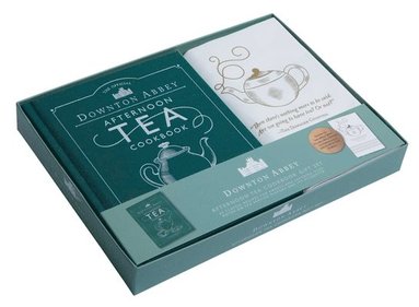 Official Downton Abbey Afternoon Tea Cookbook Gift Set [book + tea towel] av Downton Abbey