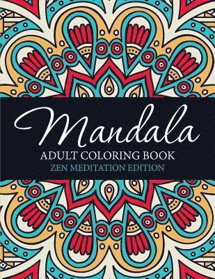 Speedy Publishing LLC - Mandala Adult Coloring Book, Häftad