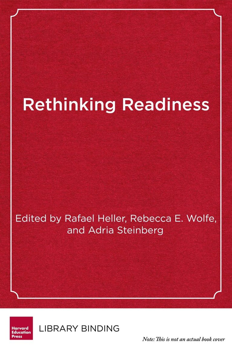 Rafael Heller, Rebecca E. Wolfe, Adria Steinberg - Rethinking Readiness, Inbunden. Tillgänglighet: Tillfälligt slut