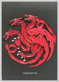 Game of Thrones: House Targaryen Quilled Card
