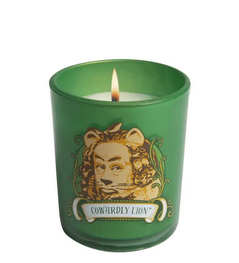 Insight Editions - Wizard of Oz: Cowardly Lion Glass Votive Candle. Tillgänglighet: Tillfälligt slut