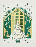 Harry Potter: The Great Hall Holiday Laser Die-Cut Card
