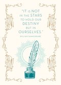 William Shakespeare Destiny Birthday Embellished Card