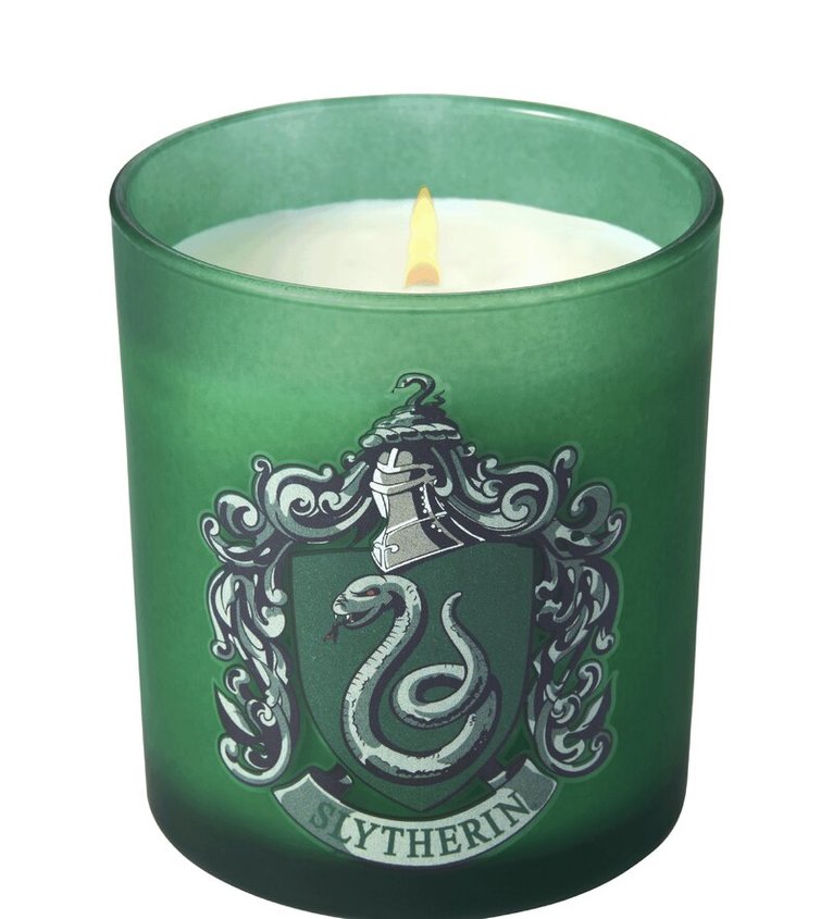 Insight Editions - Harry Potter: Slytherin Scented Glass Candle (8 oz), Övrigt