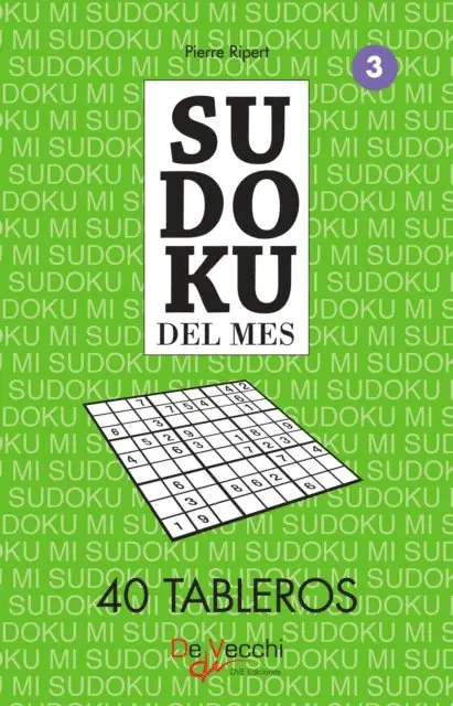Pierre Ripert - Sudoku del mes 3 - 40 tableros, E-bok. Tillgänglighet: Lägg i varukorg