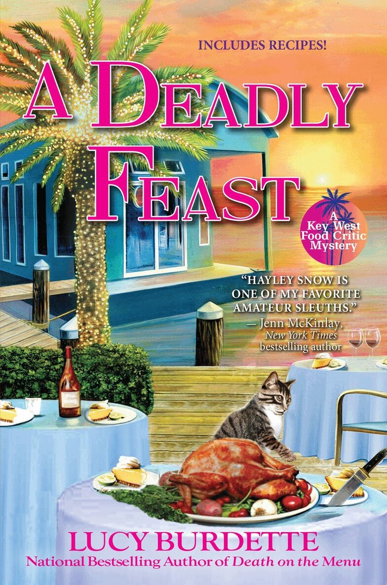 Lucy Burdette - Deadly Feast, Inbunden