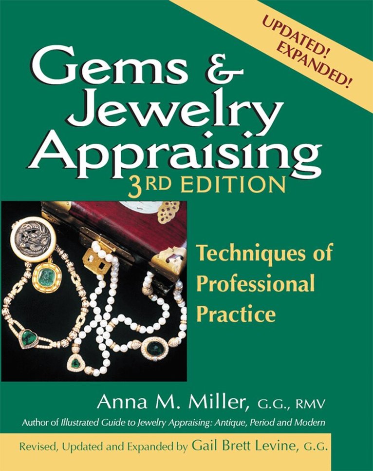 Anna M. Miller - Gems & Jewelry Appraising (3rd Edition), Häftad