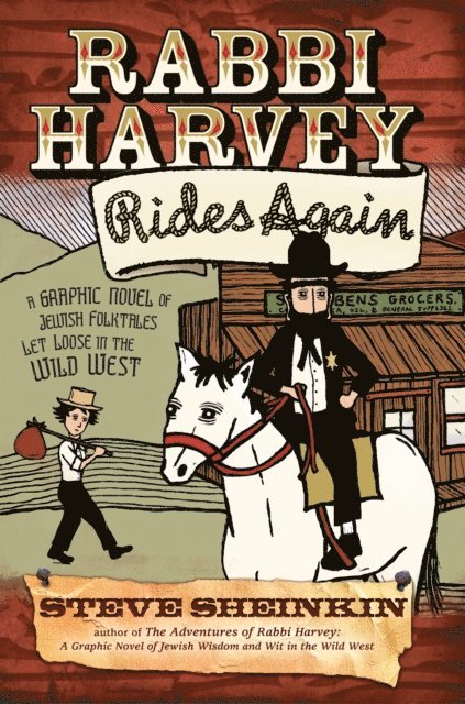 Steve Sheinkin - Rabbi Harvey Rides Again, E-bok