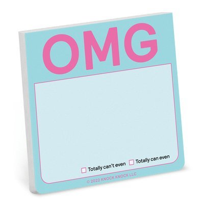 Knock Knock - Knock Knock OMG Sticky Note (Pastel Version), Övrigt
