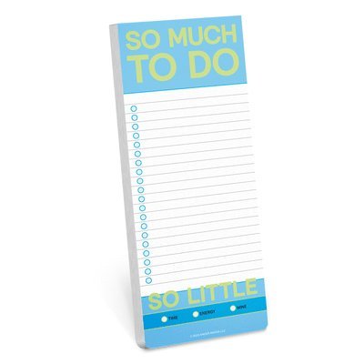 Knock Knock - Knock Knock So Much to Do Make-a-List Pad, Övrigt