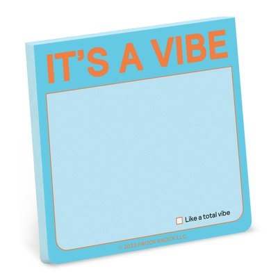 Knock Knock - Knock Knock It's a Vibe Sticky Note, Övrigt