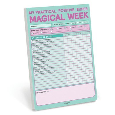 Knock Knock - Knock Knock Magical Week Notepads (Pastel), Övrigt