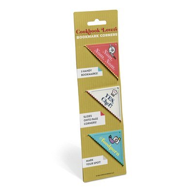 Knock Knock - Knock Knock Cookbook Lovers Bookmark Corners, Övrigt