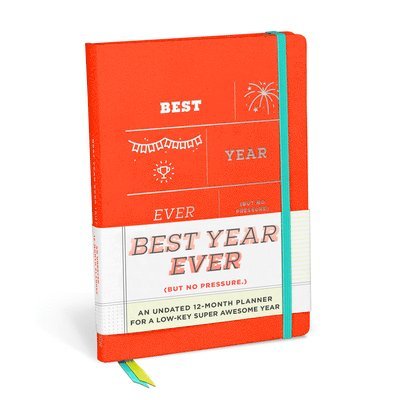 Knock Knock - Knock Knock Best Year Ever Large Hardcover Planner, Övrigt