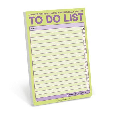 Knock Knock - Knock Knock Endless To Do List Great Big Stickies, Övrigt