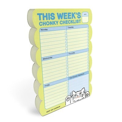 Knock Knock - Chonky This Week Pad, Häftad