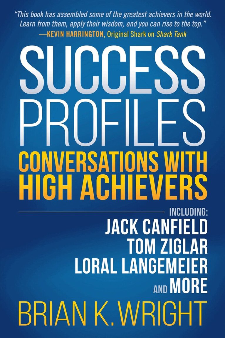 Brian K. Wright - Success Profiles, Häftad