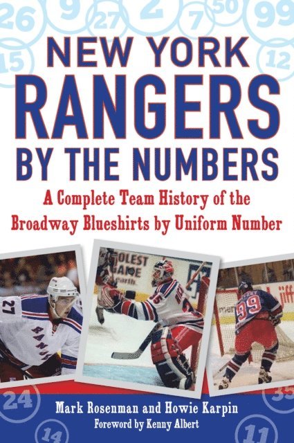 Howie Karpin, Mark Rosenman - New York Rangers by the Numbers, E-bok