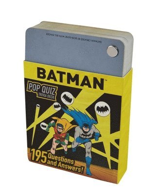 Mike Avila - DC Comics: Batman Pop Quiz Trivia Deck. Tillgänglighet: Tillfälligt slut