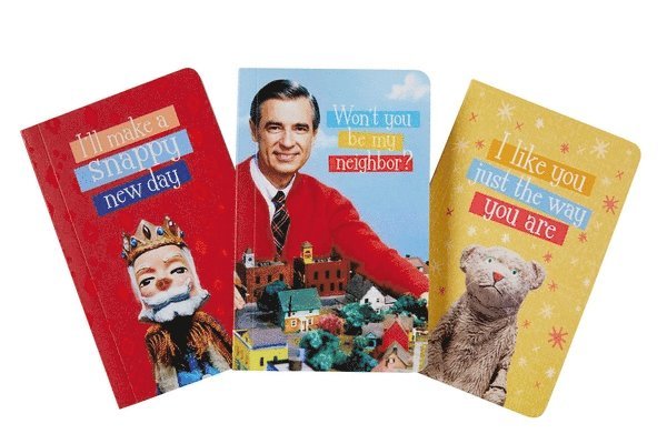 Insight Editions - Mister Rogers' Neighborhood Pocket Notebook Collection (Set of 3), Inbunden
