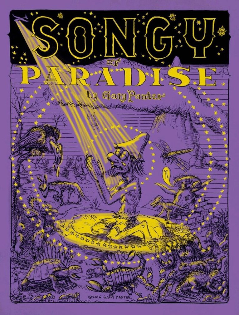 Gary Panter - Songy of Paradise, Inbunden