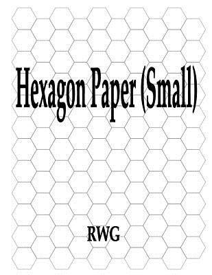 Rwg - Hexagon Paper (Small), Häftad