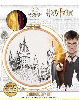 Deborah Wilding - Harry Potter Embroidery - Craft Kit - Craft Gift for Harry Potter Fans - Officially Licensed, Övrigt