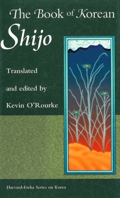 Kevin O'Rourke - Book of Korean Shijo, E-bok