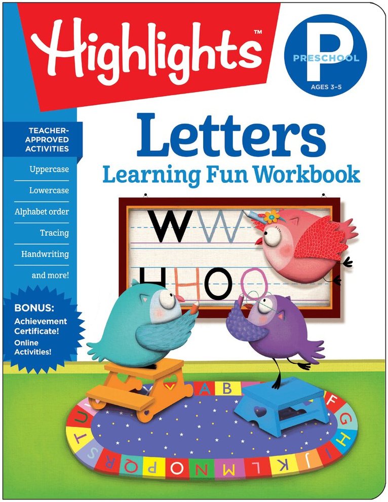 Highlights - Preschool Letters, Häftad. Tillgänglighet: Lägg i varukorg