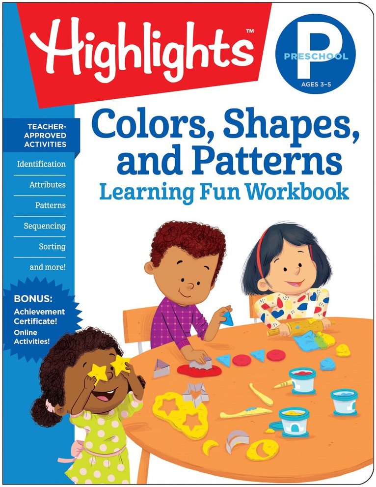 Highlights - Preschool Colors, Shapes, and Patterns, Häftad. Tillgänglighet: Tillfälligt slut