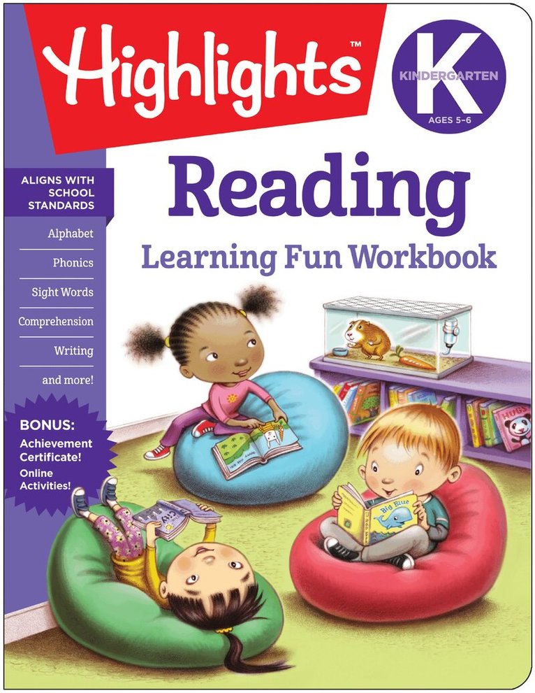 Highlights - Kindergarten Reading, Häftad. Tillgänglighet: Lägg i varukorg
