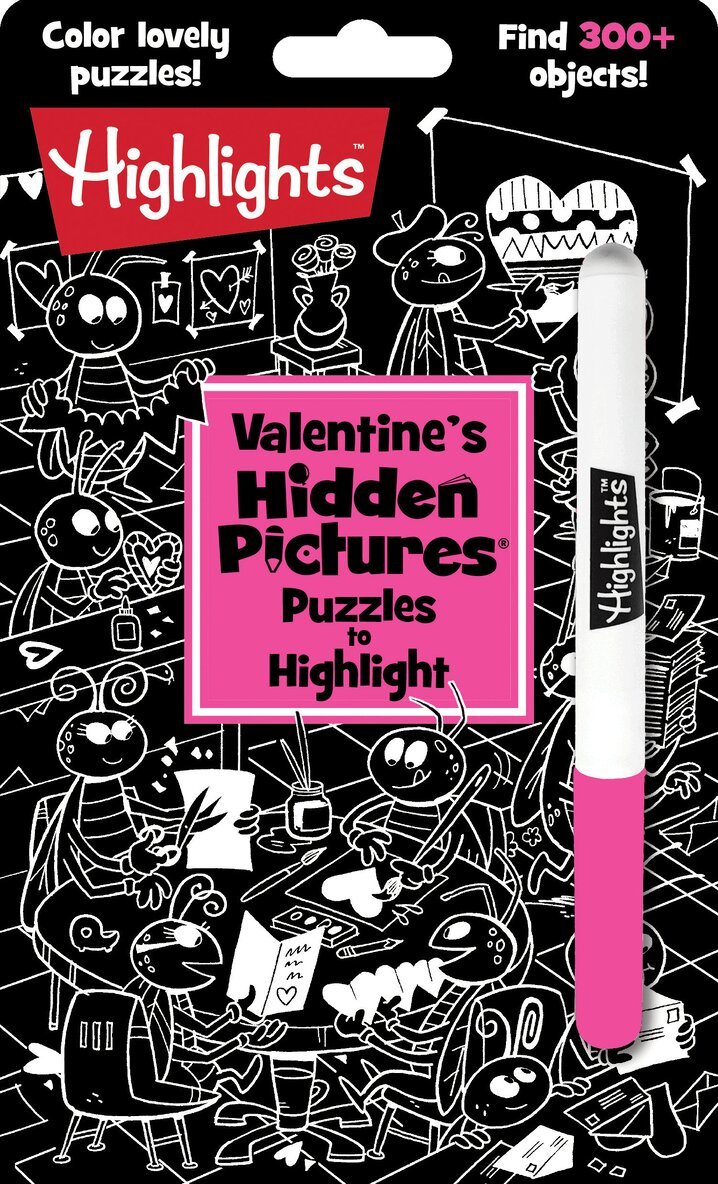 Valentine's Hidden Pictures Puzzles to Highlight, Häftad