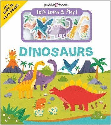 Roger Priddy - Let's Learn & Play!: Dinosaurs, Kartonnage. Tillgänglighet: Lägg i varukorg