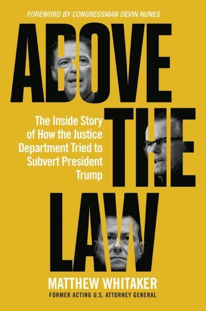 Matthew Whitaker - Above the Law, E-bok
