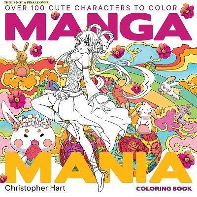 Manga Mania Coloring Book