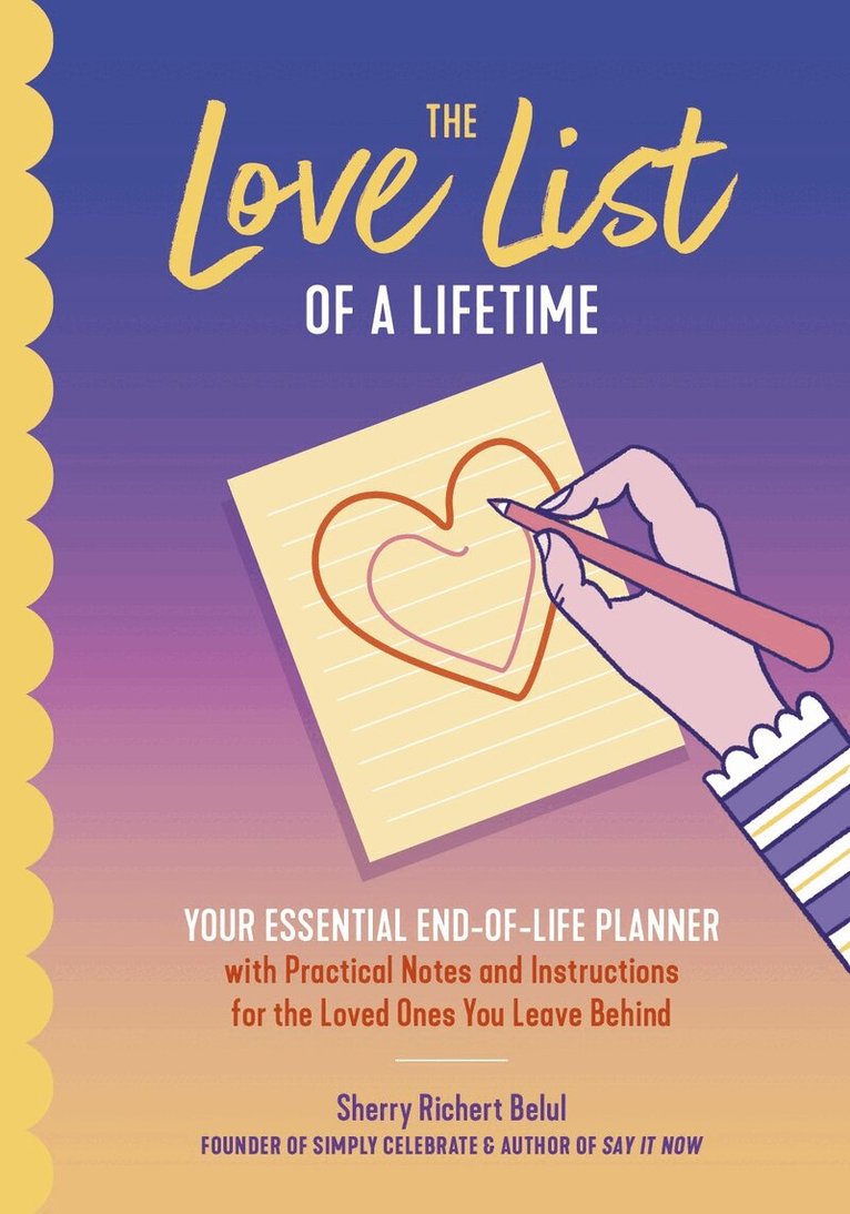 Sherry Richert Belul - Love List of a Lifetime, Häftad