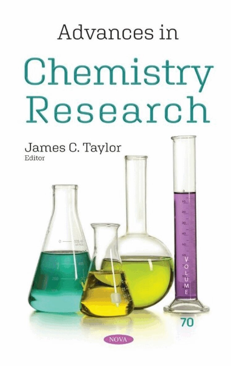 James C. Taylor - Advances in Chemistry Research, Inbunden