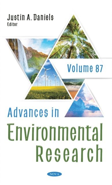 Justin A. Daniels - Advances in Environmental Research. Volume 87, E-bok