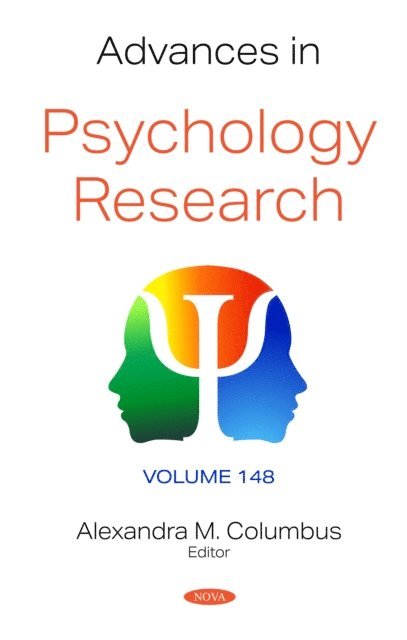 Alexandra M. Columbus - Advances in Psychology Research. Volume 148, E-bok