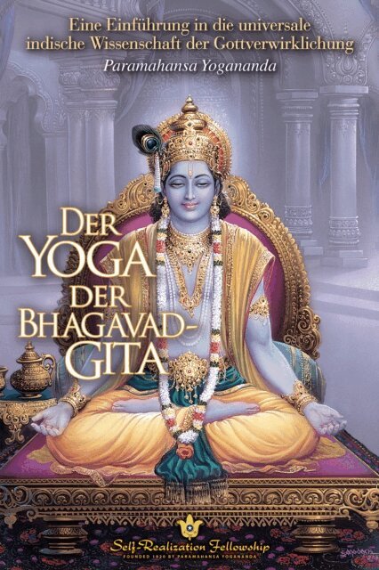 Paramahansa Yogananda - Der Yoga der Bhagavad-Gita, E-bok