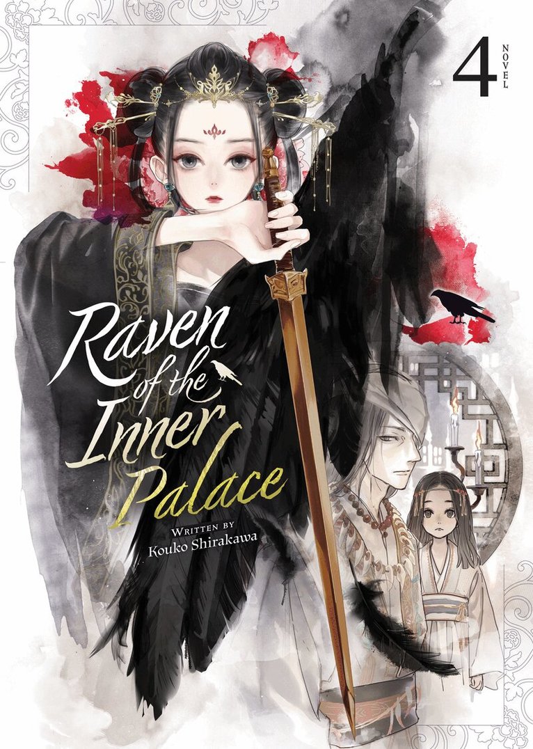 Kouko Shirakawa - Raven of the Inner Palace (Light Novel) Vol. 4, Häftad