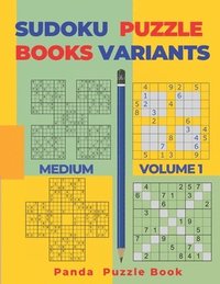 Sudoku Variants Puzzle Books Medium - Vo