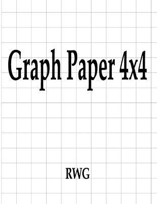 Rwg - Graph Paper 4x4, Häftad