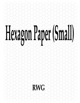 Rwg - Hexagon Paper (Small), Häftad