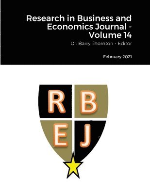 Barry Thornton - Research in Business and Economics Journal - Volume 14, Häftad. Tillgänglighet: Lägg i varukorg