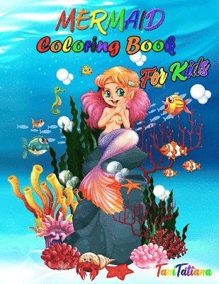 Mermaid Coloring Book for Kids