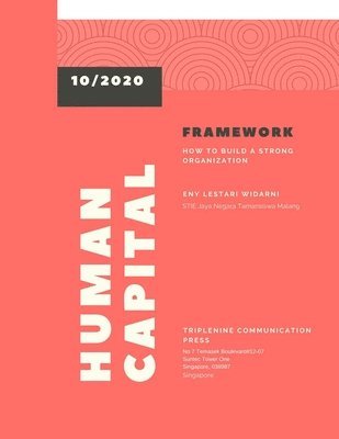 Eny Lestari Widarni - Human Capital Frameworks, Häftad